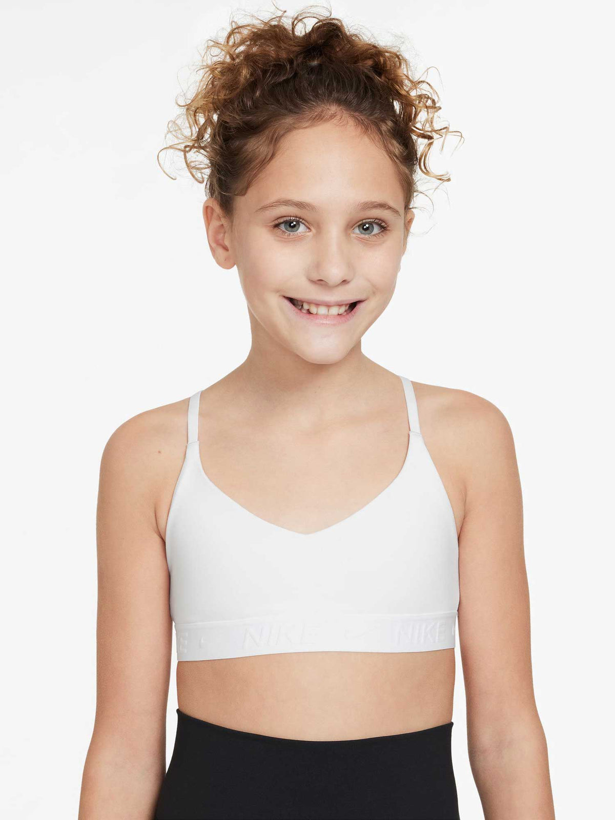 NIKE Спортен сутиен G NK DF INDY BRA