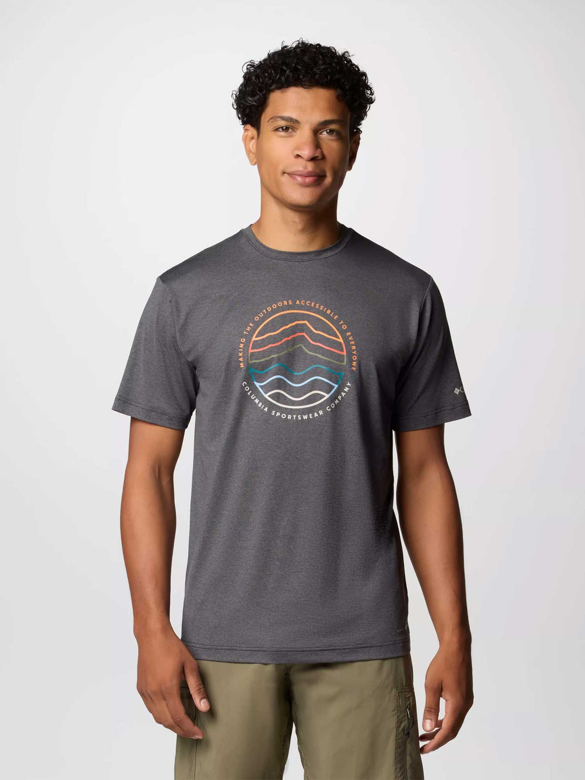 COLUMBIA Тениска Kwick Hike Graphic SS Tee