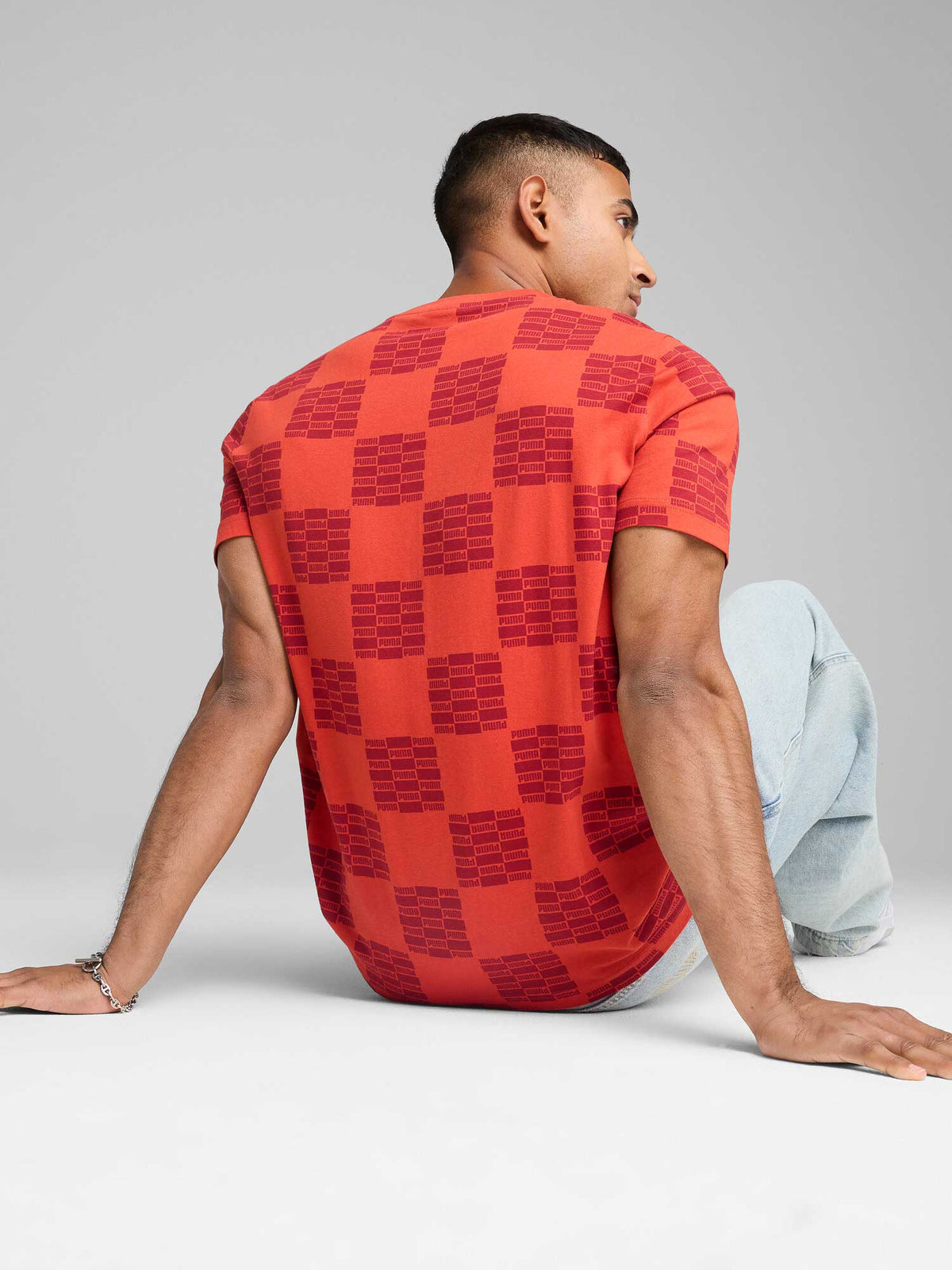 PUMA Тениска ESS UNITED AOP Tee