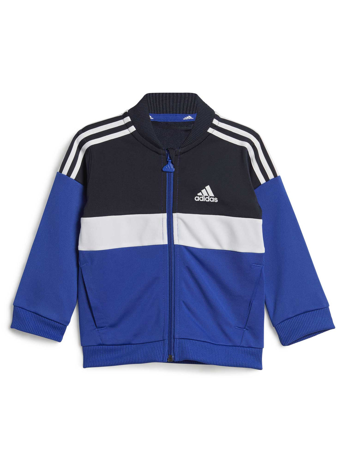 ADIDAS SPORTSWEAR Спортен екип Tiberio 3-Stripes Colorblock Shiny