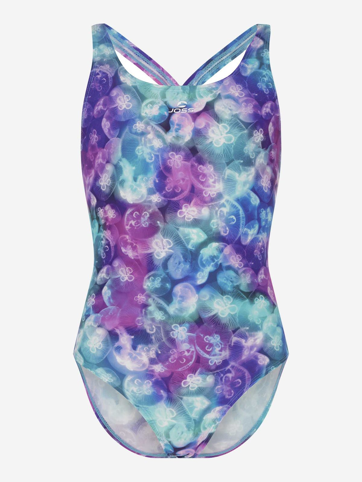JOSS Цял бански Girls Training All-Over Printed