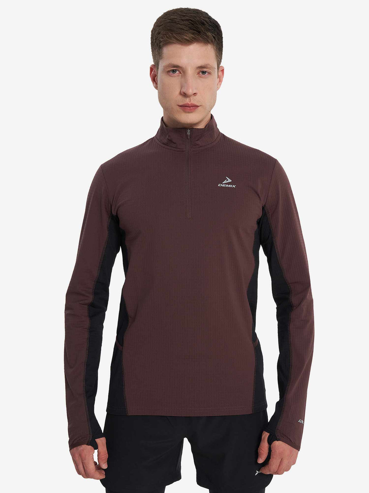 DEMIX Блуза M D Running Trail Jumper half zip