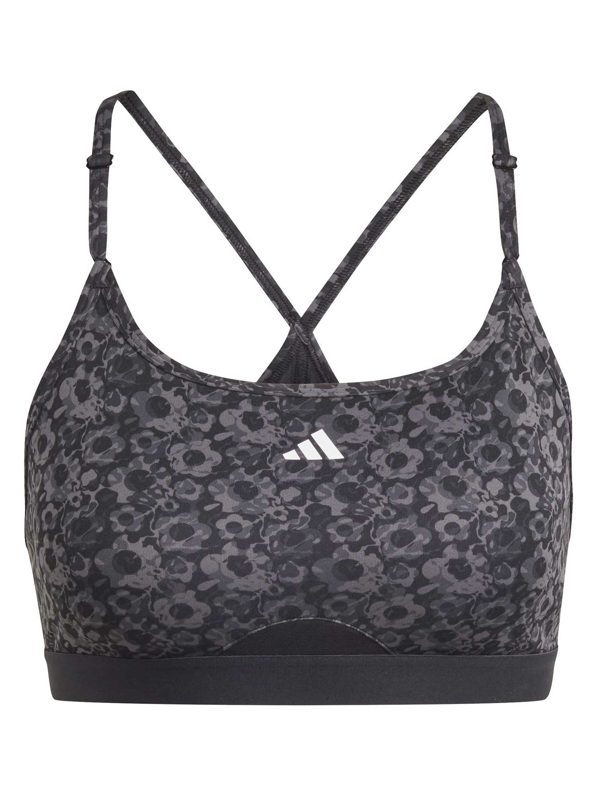 ADIDAS PERFORMANCE Спортен сутиен Aeroreact Training Floral Print