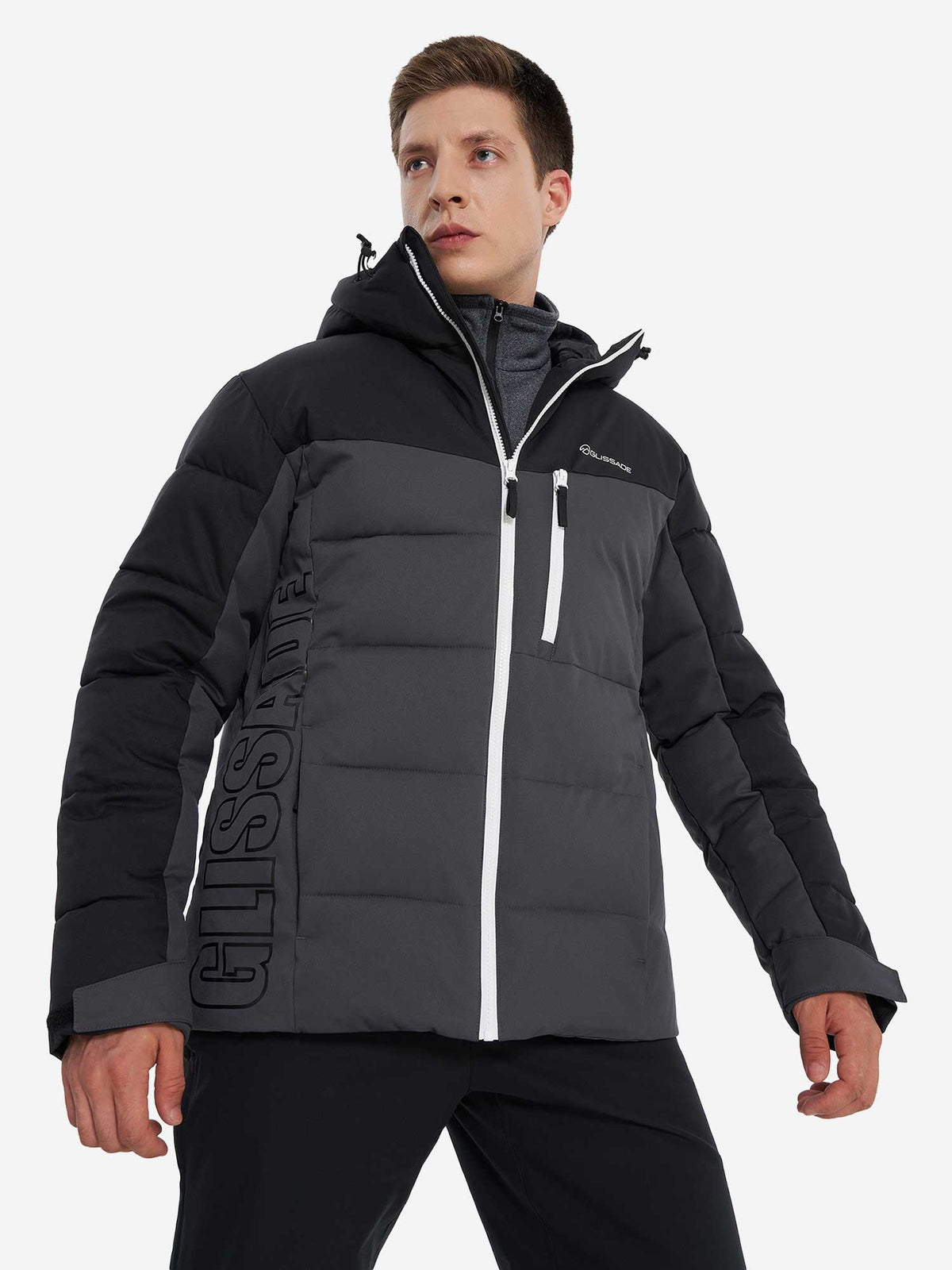 GLISSADE Ски яке Men's Faux Down jacket