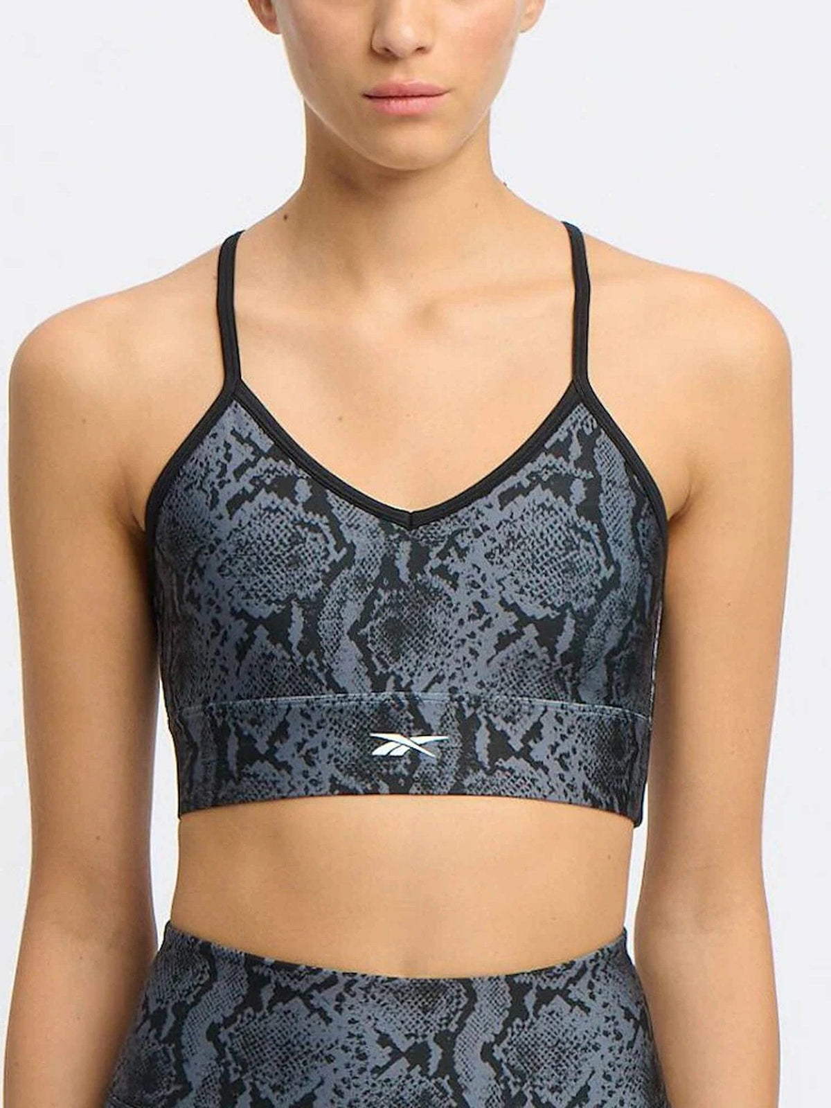 REEBOK Спортен сутиен ID TRAIN AOP BRA