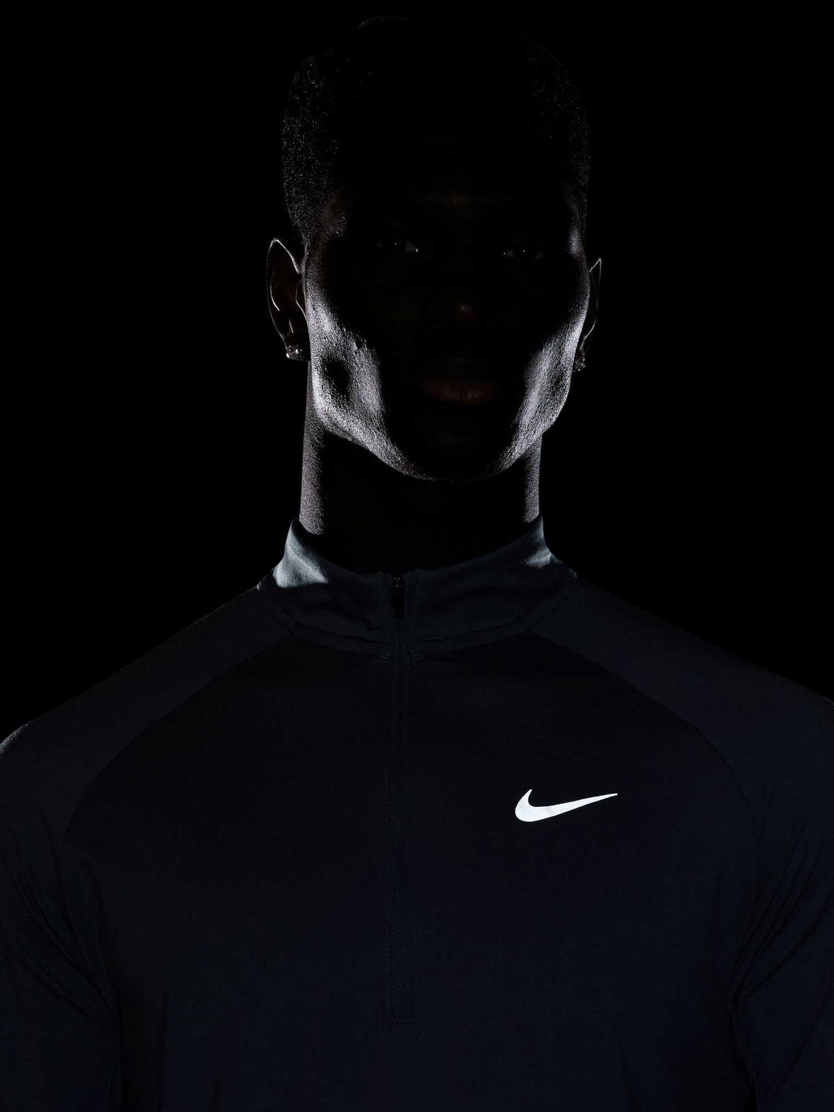 NIKE Блуза M NK DF STRIDE HZ MIDLAYER