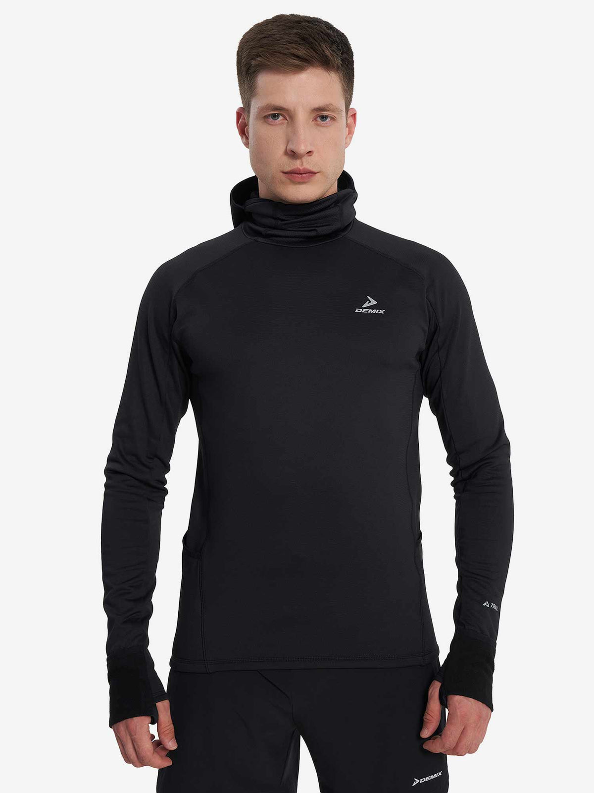 DEMIX Суитшърт M D Running Trail Hooded jumpers w/o zip