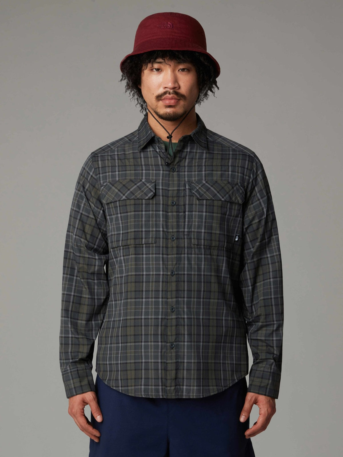 THE NORTH FACE Риза M SEQUOIA PLAID SHIRT