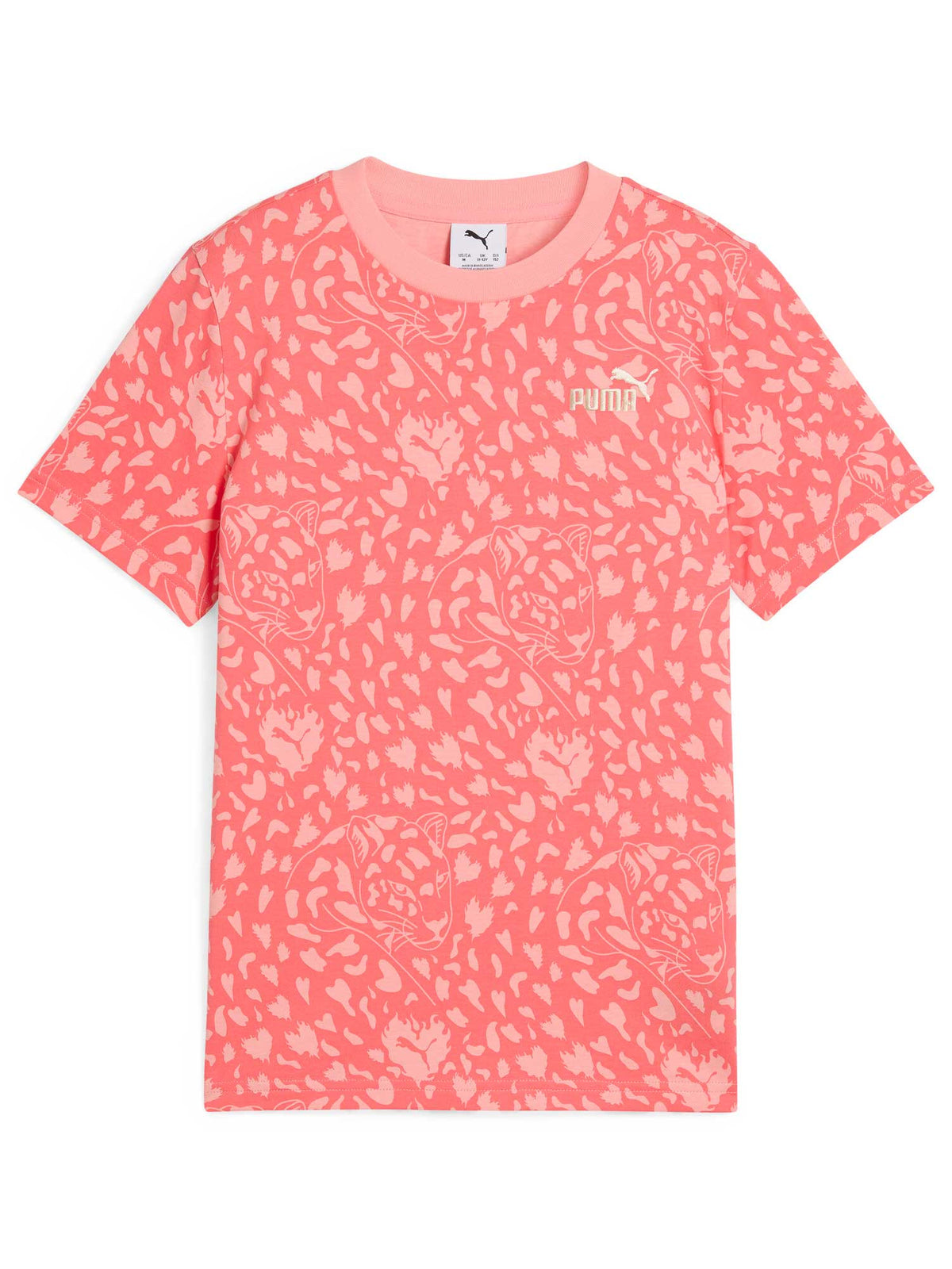 PUMA Тениска ESS FLAMING LOVE AOP Tee G