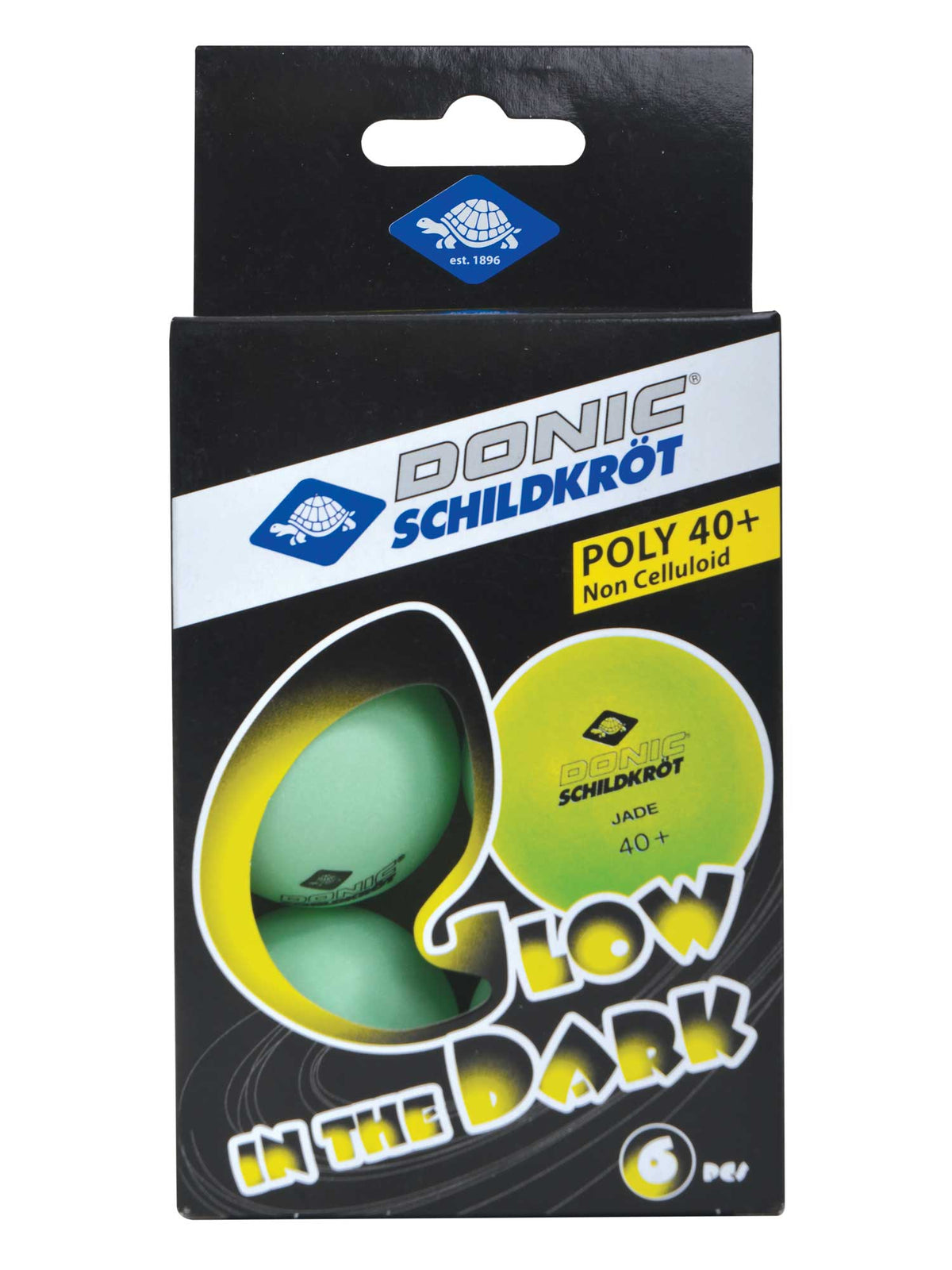 DONIC Топчета за тенис на маса Glow in the dark
