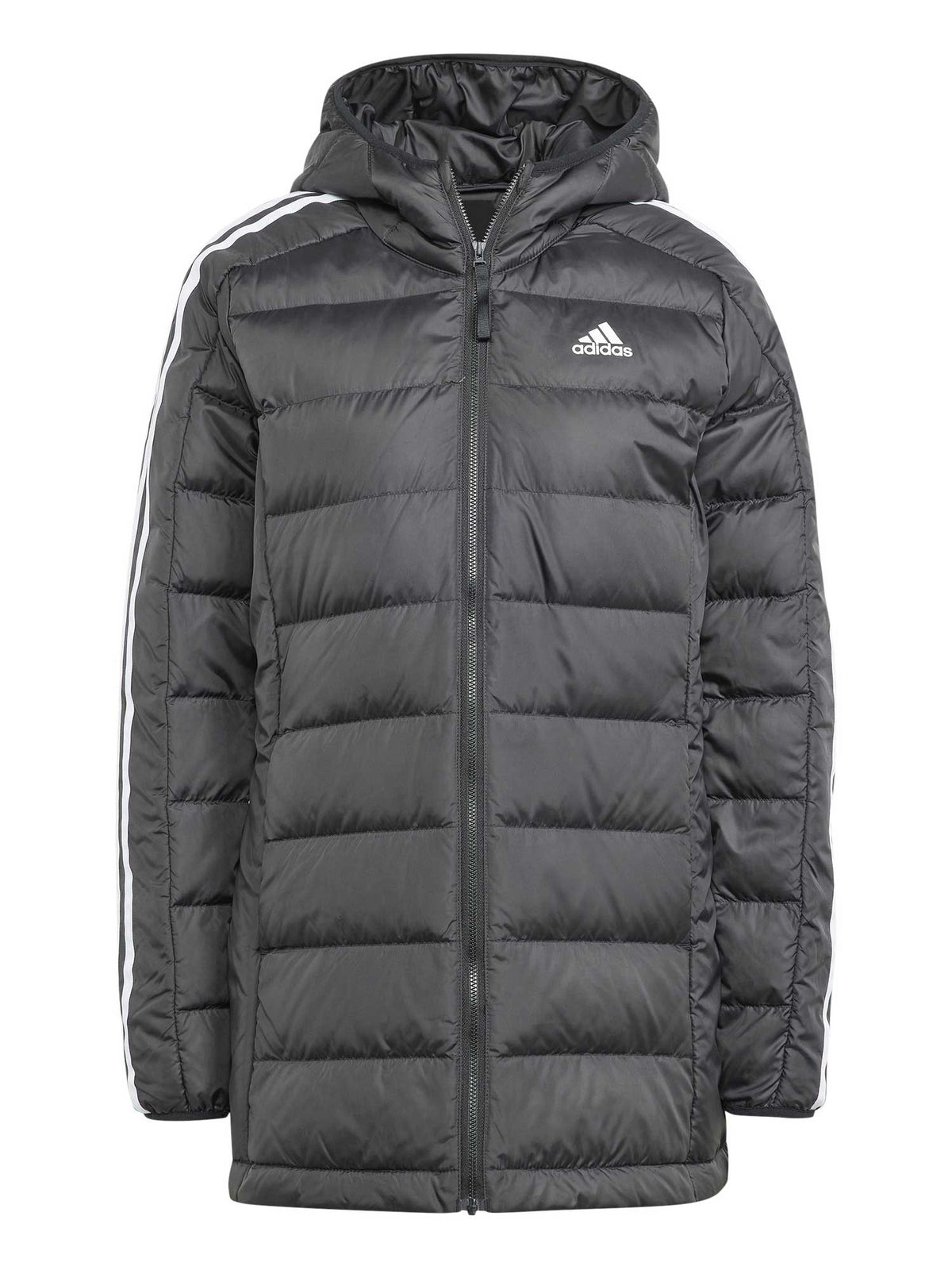 ADIDAS SPORTSWEAR Яке Essentials 3-Stripes Light Down Hooded Parka