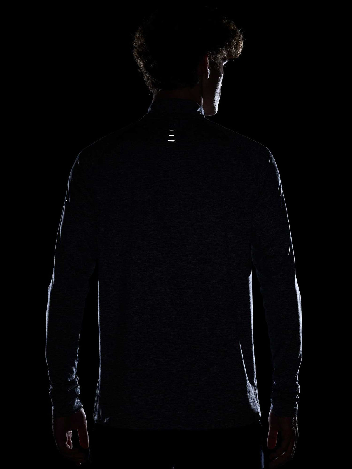 NIKE Блуза M NK DF STRIDE HZ MIDLAYER