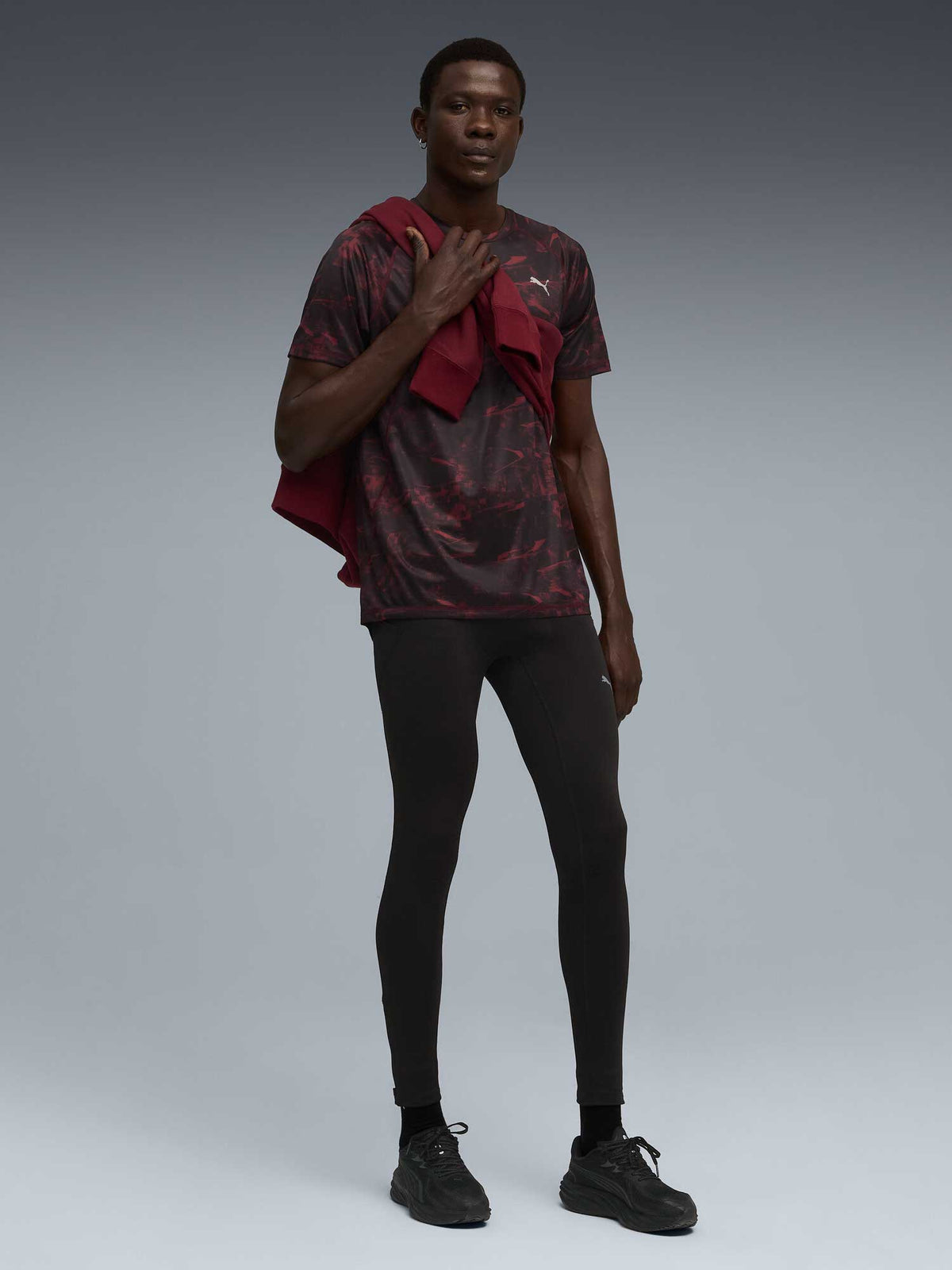 PUMA Тениска M Run Velocity AOP Tee