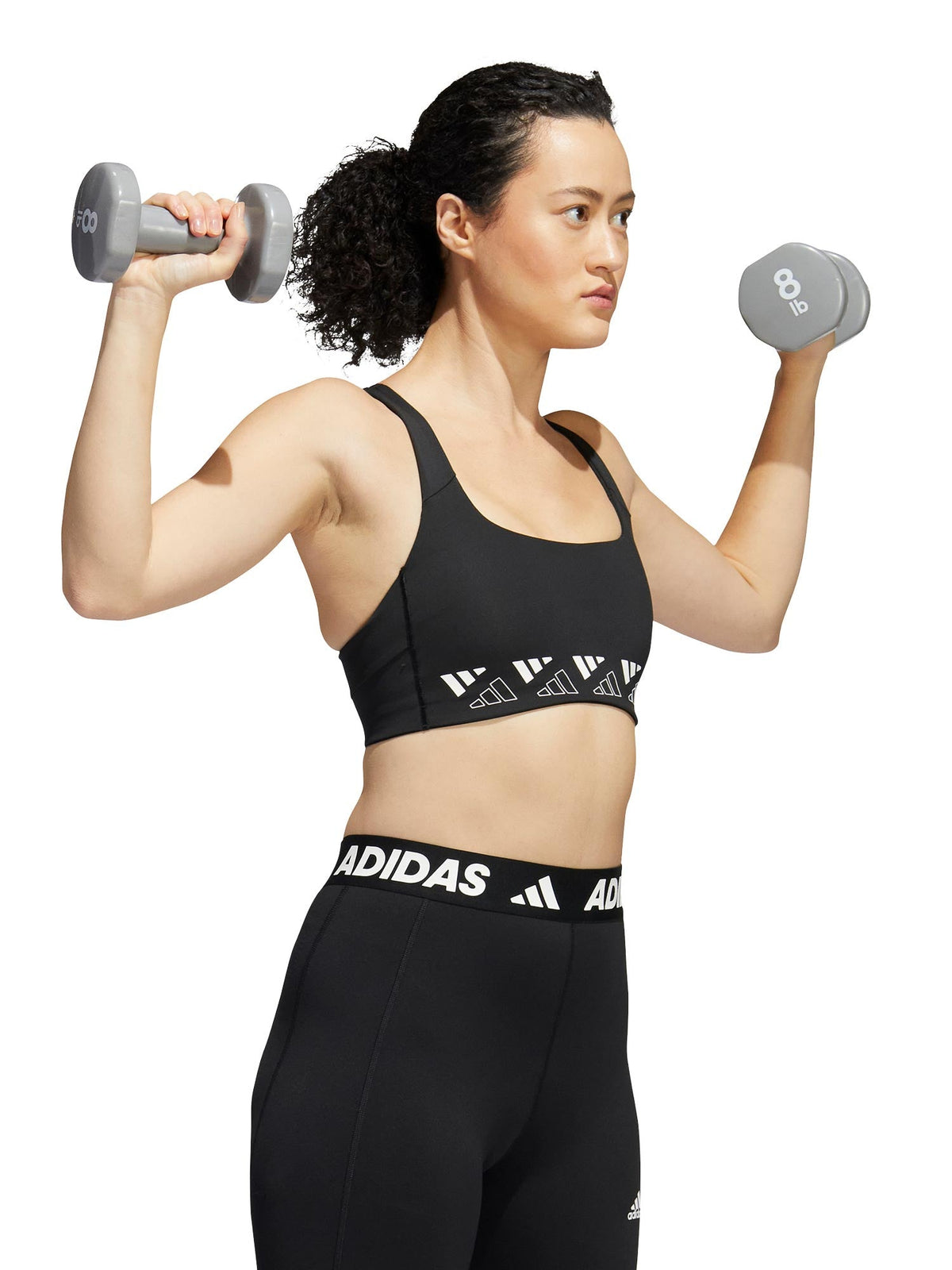 ADIDAS PERFORMANCE Спортен сутиен Powerimpact Training Medium-Support