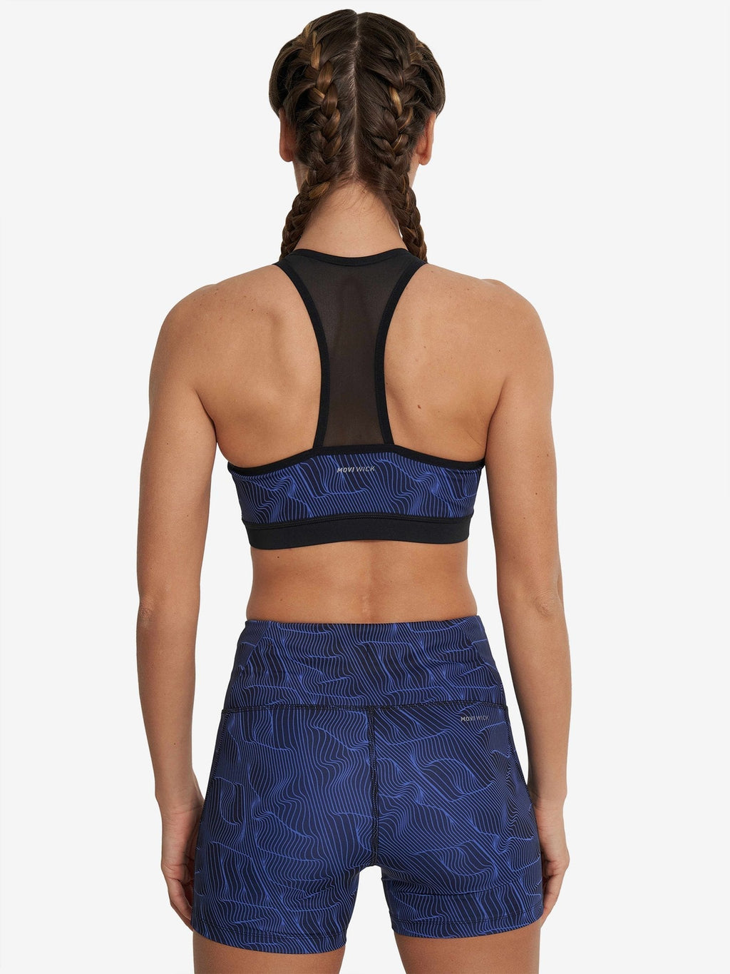 DEMIX Спортен сутиен W D Running Urban AOP Bra